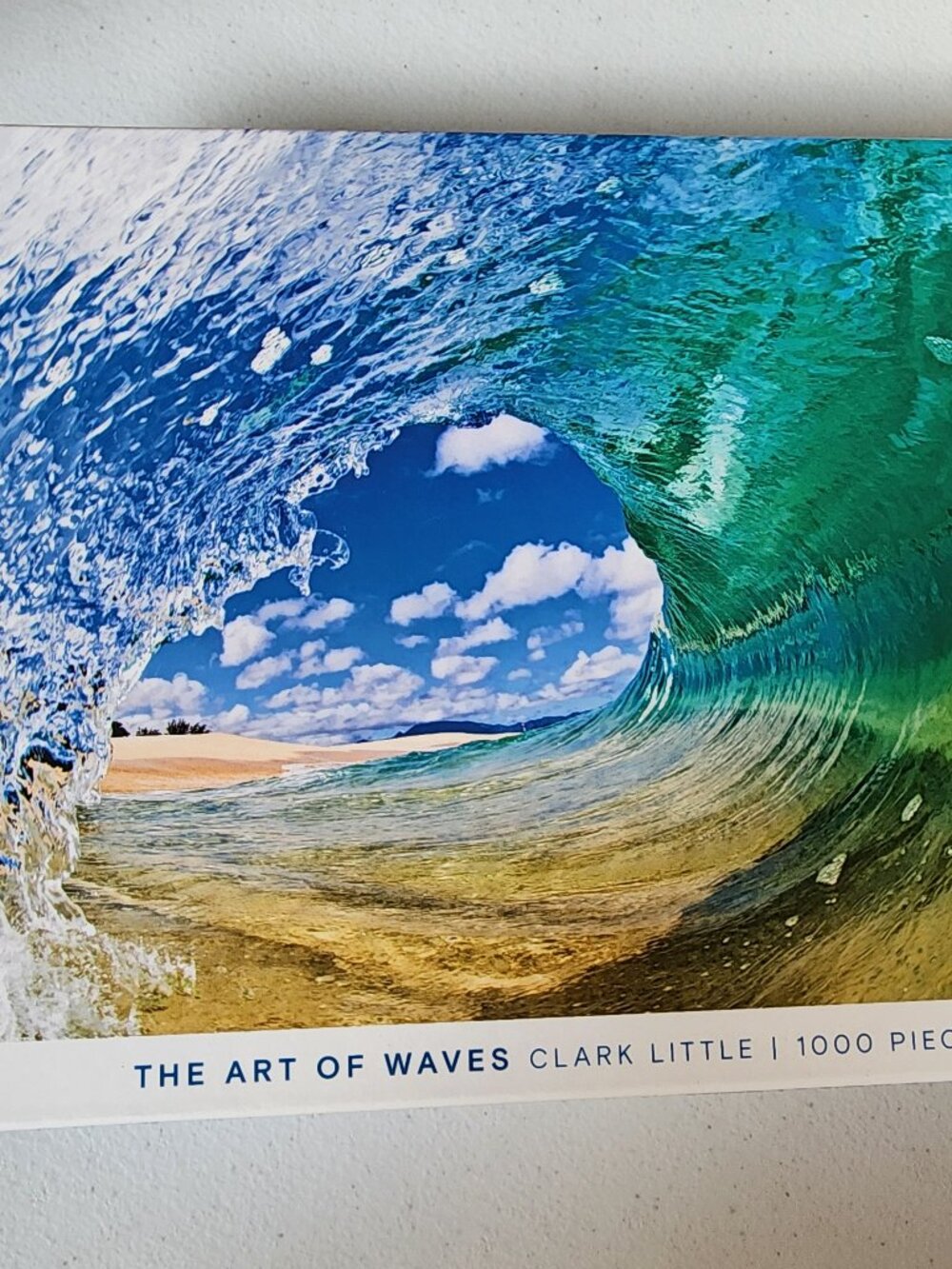 The Art of Waves Jigsaw Puzzle by Clark Little